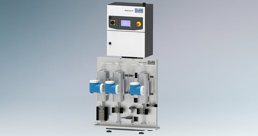 Robust and precise mixing system for up to three components